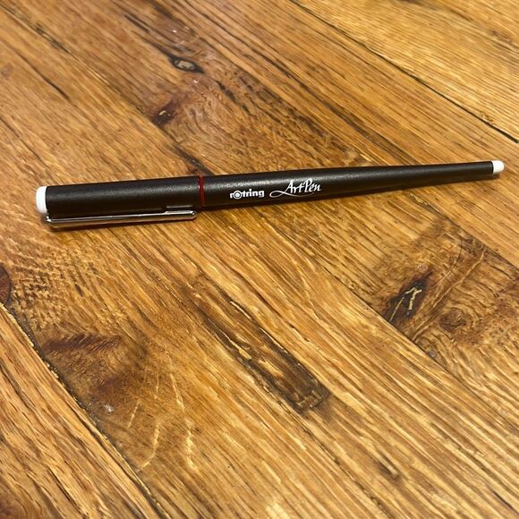 Rotring Black Calligraphy 1.5 mm Nib Fountain Art Pen - Picture 6 of 6